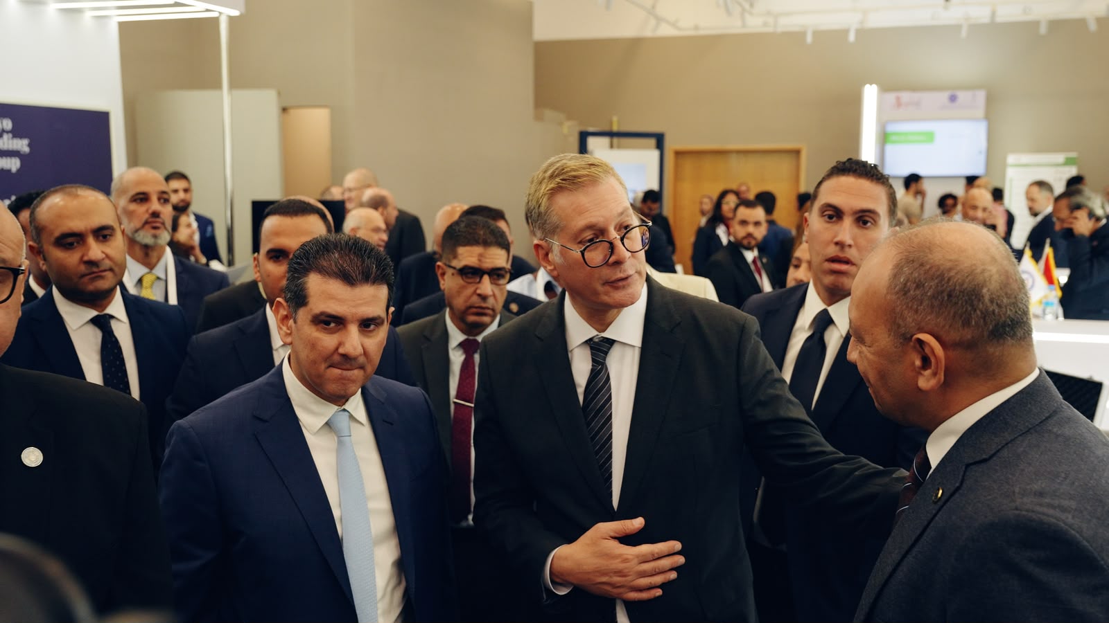 وزير البترول يتفقد جناح مودرن جاس في MOC 2026